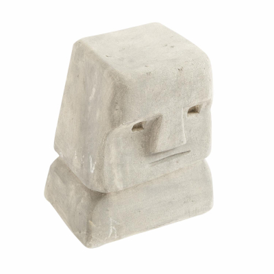 Kamenná socha Jaskynný muž s otvorenými očami                    