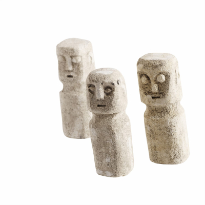                             Kamenné sochy Sada surových sôch 3 ks                        