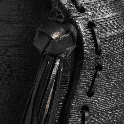                             Váza keramicko-kožená Sitika čierna                        