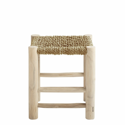 Stolička z prírodného teakového dreva Basil                    