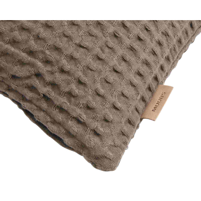                             Bavlněný hnědý polštář Comfort 40 x 40 cm                        