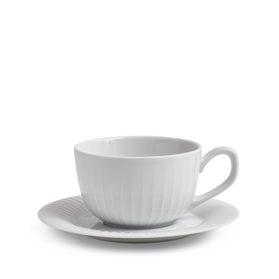                             Šálek s podšálkem Hammershoi White 2,5 dl                        