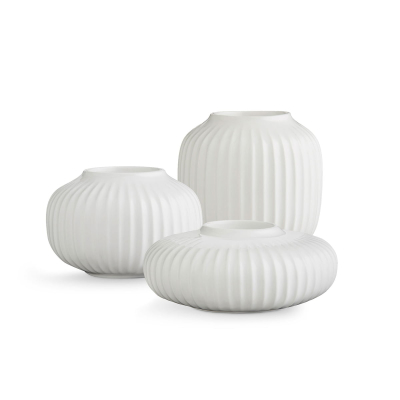                             Keramický svícen Hammershoi Tealight White 10 cm                        