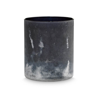 Dekorativní šedá sklenice Cylinder                    