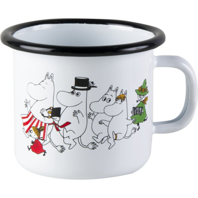 Smaltovaný plecháček Moominvalley, 2,5 dl                    