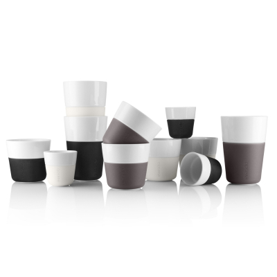                             Set termohrnků na kávu Lungo Black 230 ml, 2 ks                        