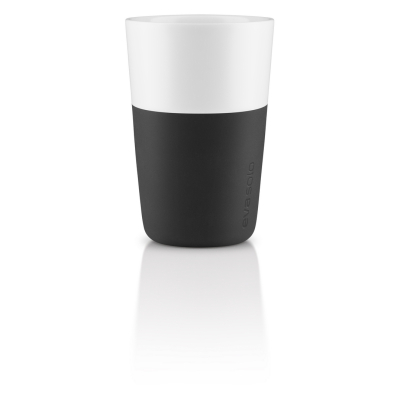                             Set termohrnků Cafe Latte Black 360 ml, 2 ks                        