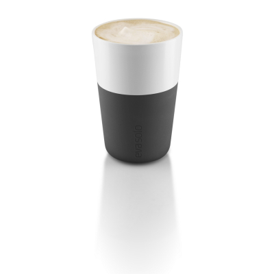 Set termohrnků Cafe Latte Black 360 ml, 2 ks                    