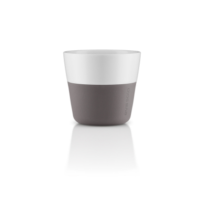                             Set termohrnků na kávu Lungo Grey 230 ml, 2 ks                        