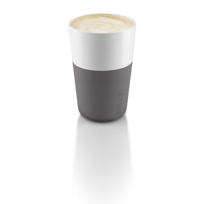 Set termohrnků Cafe Latte Grey 360 ml, 2 ks                    