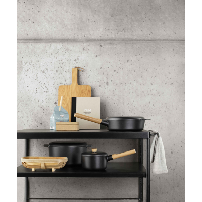                             Panvica na omáčku s pokrievkou Nordic kitchen, 16 cm                        