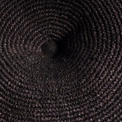                             Sedací polštář Gajih černý, 55 cm                        