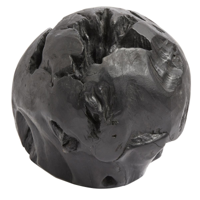 Dekoračná guľa Onua čierna, 30 cm                    