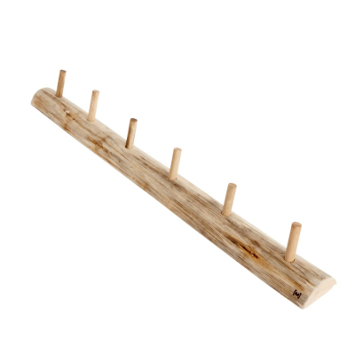                            Dřevěný věšák Alon 6 háčků                        
