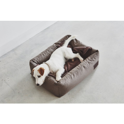                             Pelíšek pro psy Divo tmavý                        