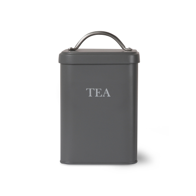                             Plechová krabička na čaj Drevené uhlie                        