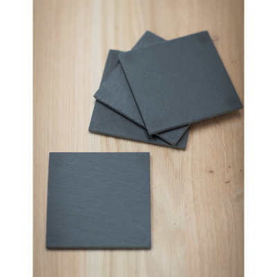 Břidlicové podtácky Slate – 4 ks                    