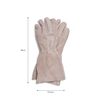                             Pracovné rukavice z brúsenej kože ľahké                        