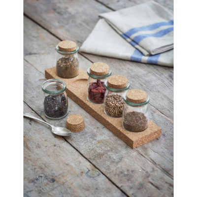                             Set 5 ks kořenek s korkovým víčkem a podložkou                         