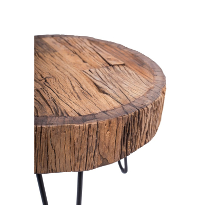                             Konferenčný stolík z recyklovaného teakového dreva                        
