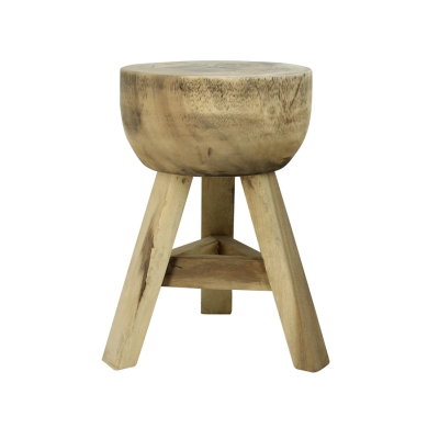 Stolička Dobo z teakového dreva                    