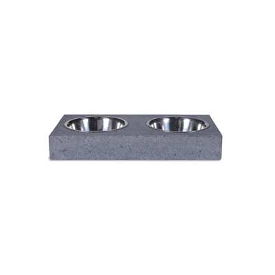                             Misky pro psy v kamenném stojanu Granite                        