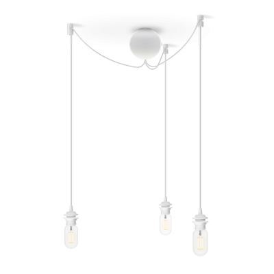 Závěsné svítidlo Cannonball White trojité                    