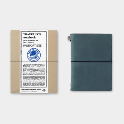 Cestovateľský zápisník Passport modrý                    