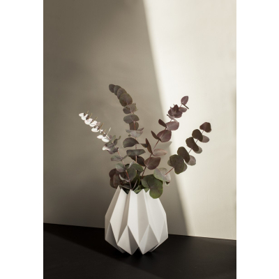                             Váza zložená vysoká biela                        