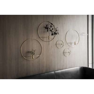                             Nástěnný svícen POV Tealight S Brass                        
