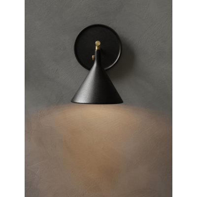 Nástěnná lampa Cast Sconce Black                    