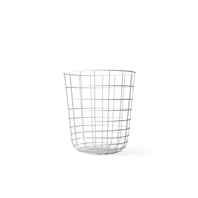 Drátěný koš Wire Bin White                    