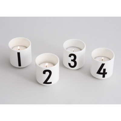                             Hrníčky na espresso bílé 1234 – set 4 ks                        