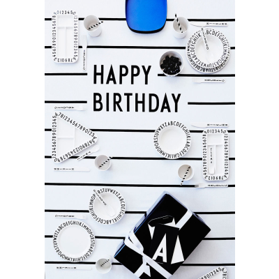                             Dětský hluboký talířek Letters 17 cm                        