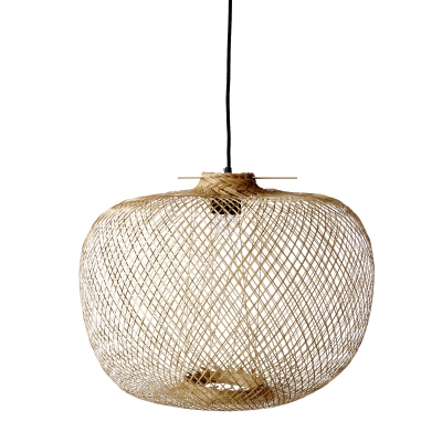 Závěsné bambusové svítidlo Bamboo Ball                    