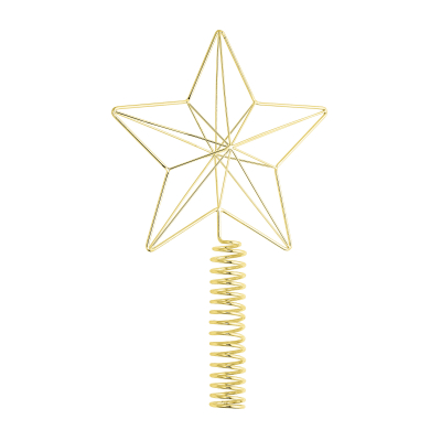 Špička na vánoční stromeček Golden Star                    