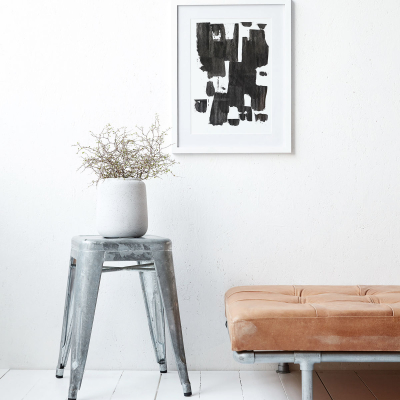                             Ilustrace v bílém rámu Spatula                        