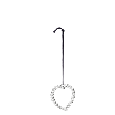 Postříbřená vánoční ozdoba Hearth                    