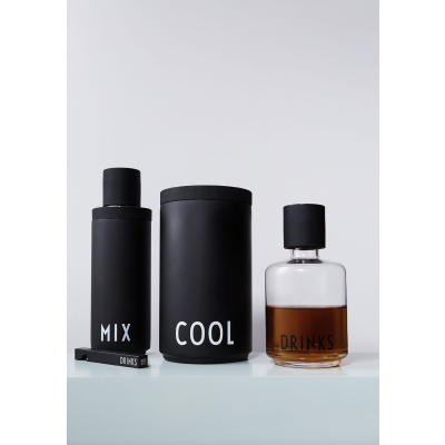                             Barmanský shaker z nerezové oceli Mix Black                        