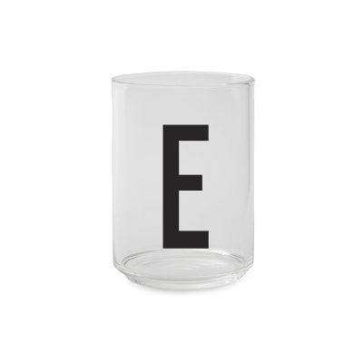Vodný pohár Písmeno E                    