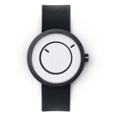                             Čiernobiele hodinky Nuno                        