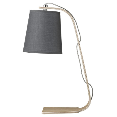 Stolní lampa Grey Wooden                    
