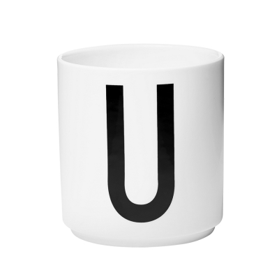 Porcelánový hrnek Letter U                    