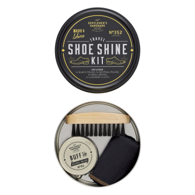                             Cestovní sada na čištění obuvi Shoe Shine Kit                        