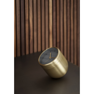                             Budík Tumbler Alarm Clock Brass                        