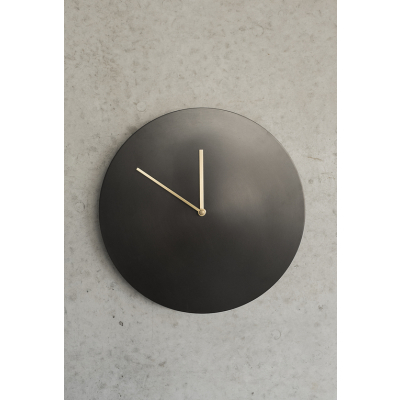                             Nástenné hodiny Norm Wall Clock Black                        