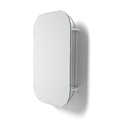 Zrcadlo Cage Mirror White                    