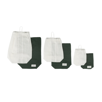                             Bavlněný pytlík Food Bag Green S                        