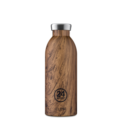 Termo fľaša z nehrdzavejúcej ocele Clima Wood Sequoia 500 ml                    