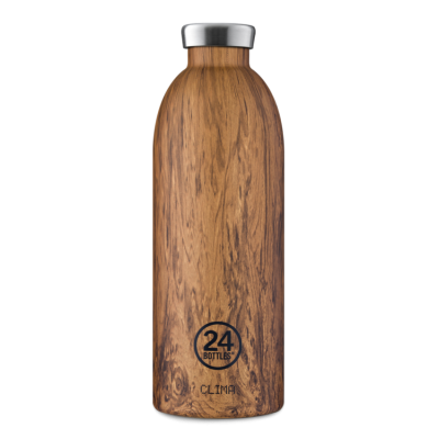 Termo fľaša z nehrdzavejúcej ocele Clima Wood Sequoia 850 ml                    
